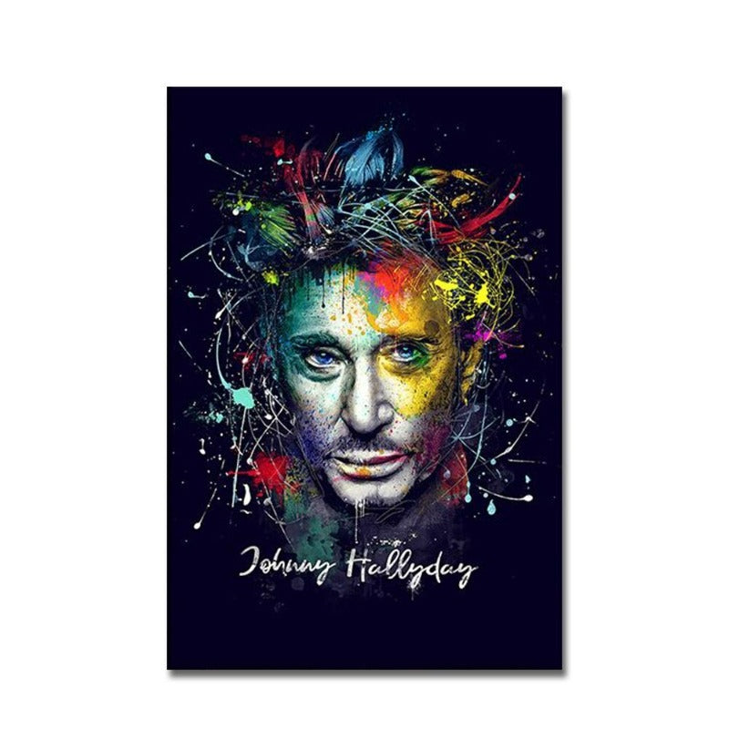 tableau Johnny Hallyday