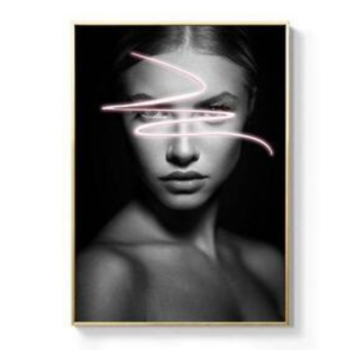 Tableau Silhouette Femme Moderne ✓ tableau femme