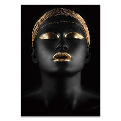 Tableau femme afro